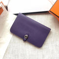HM Dogon Wallet 20 Purple Togo Shw