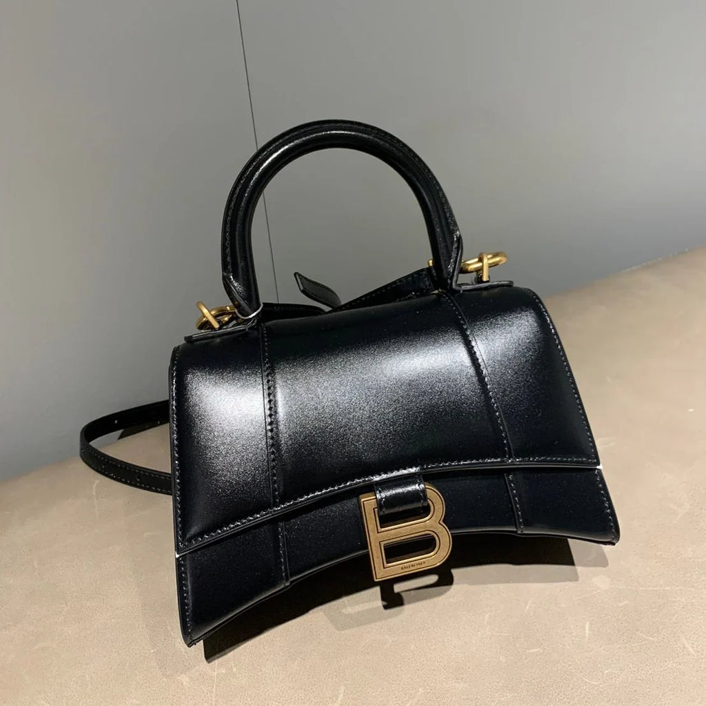BG hourglass bag, crocodile pattern/sheepskin pattern 2 styles