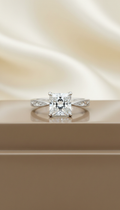 Platinum Pear-Shaped Ruby Solitaire