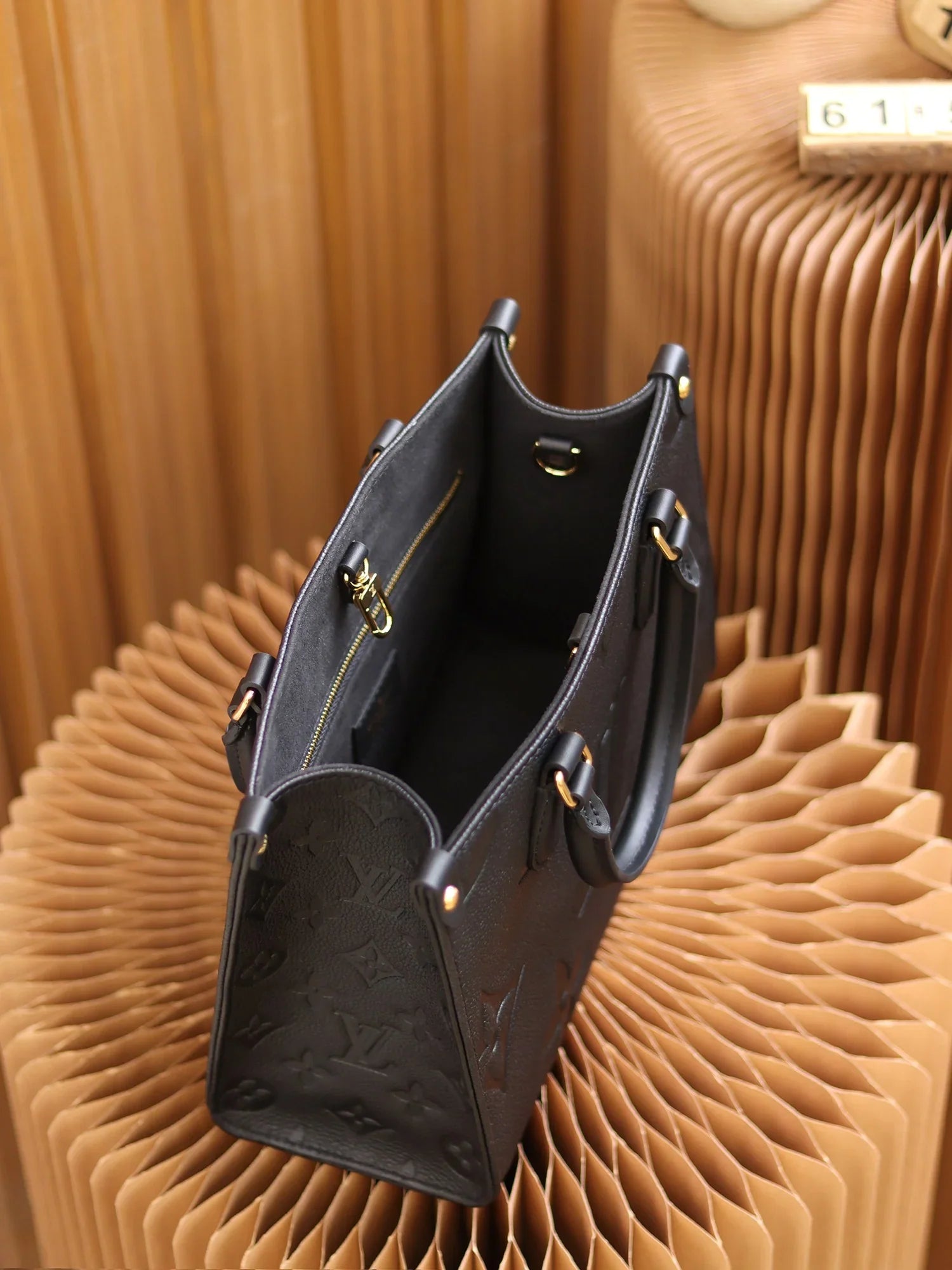 Louis Vuitton Ebene Monogram Leather Bag