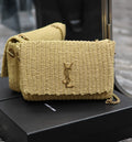 YSL Kate In Raffia - 28.5_20_6cm