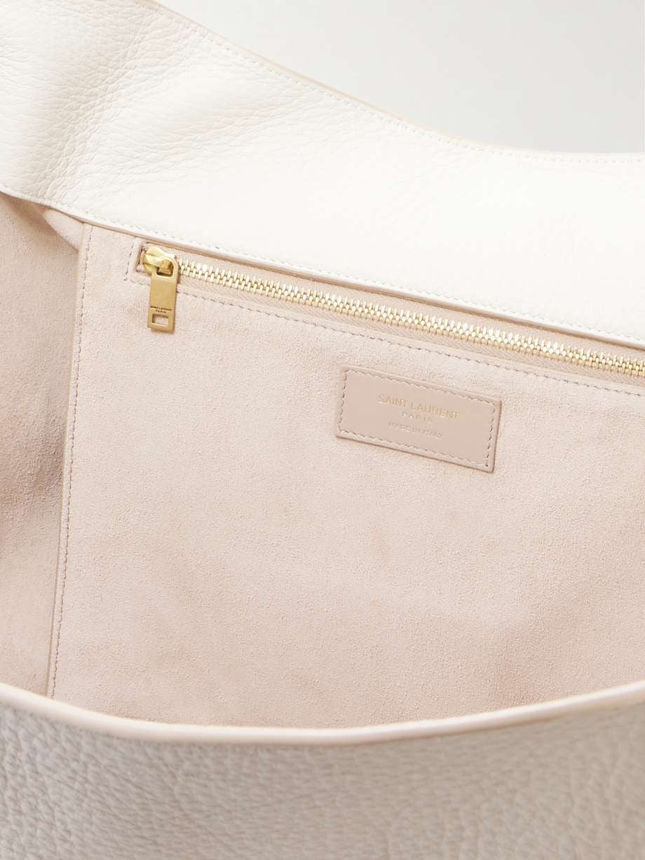 SAINT LAURENT Le 5 _ 7 Bea textured-leather tote