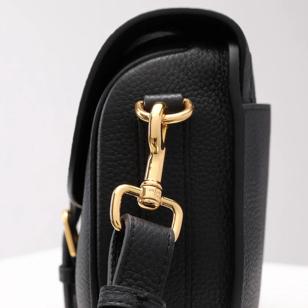 Dior Medium Bobby Bag Black M9319 size 22x6x17 cm
