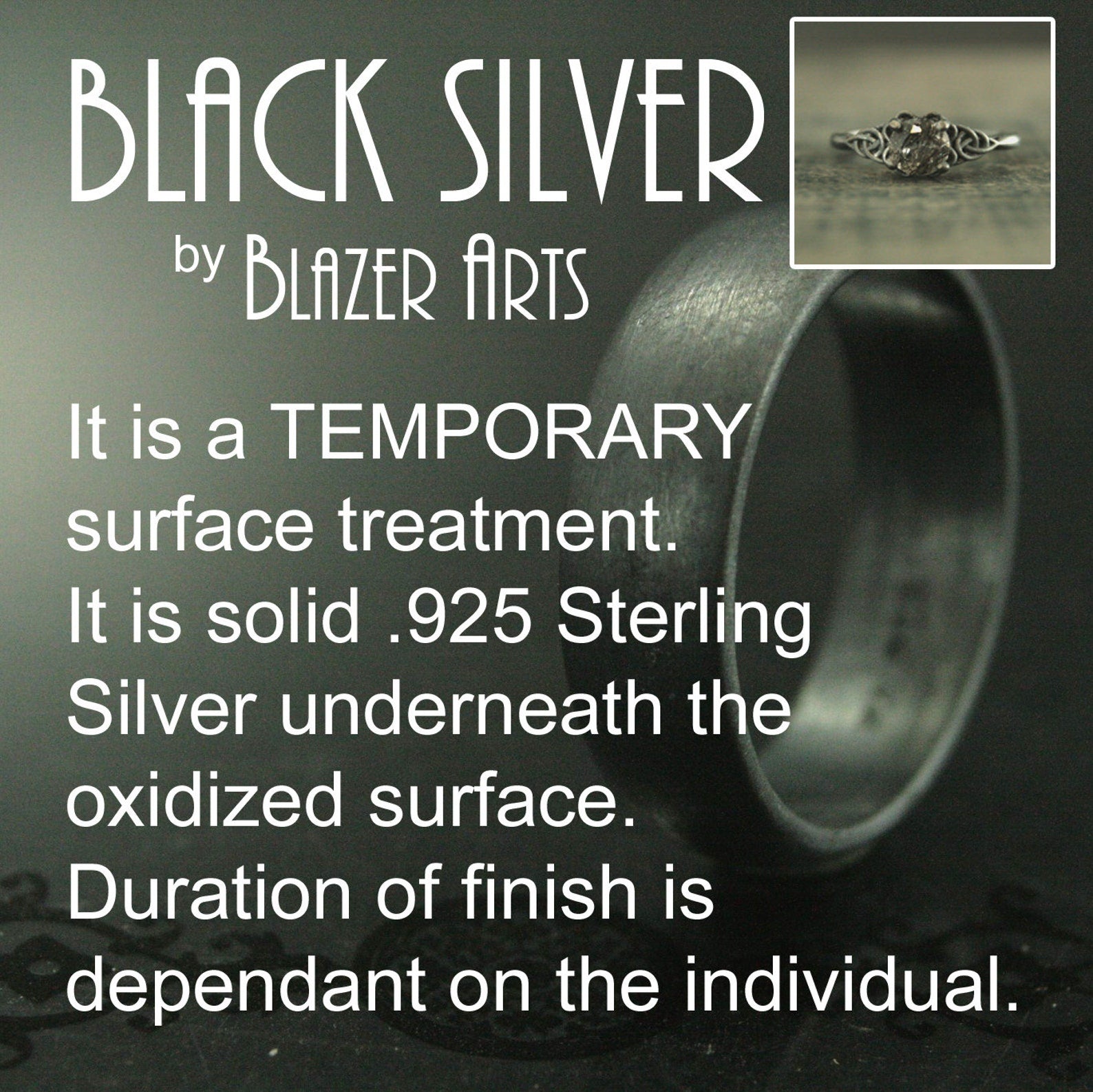 Black Rutilated Quartz Ring Gothic Vine Flourish Cathedral Oxidized Black Silver Ring Unique Engagement Ring Black Tourmalinated Quartz Ring