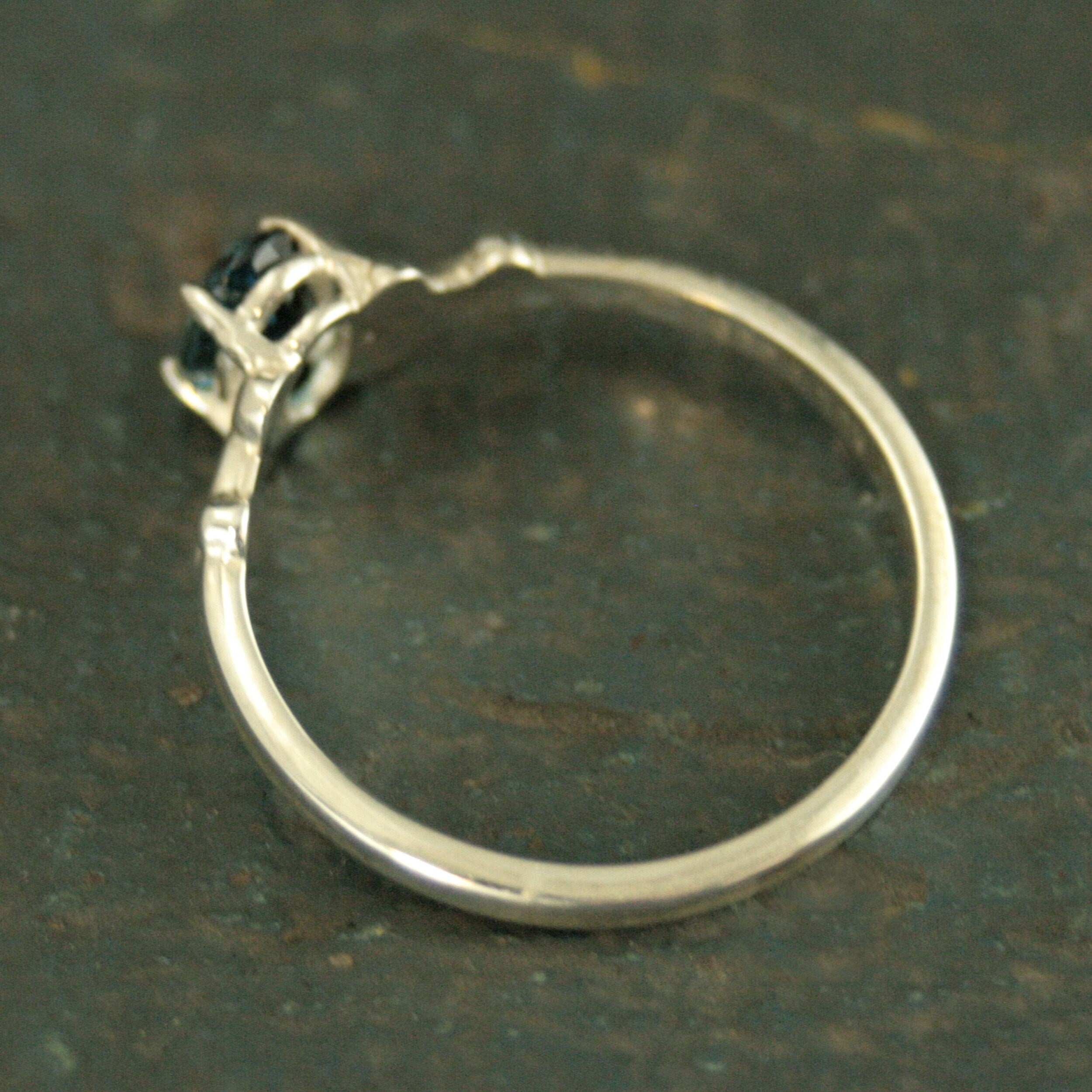 Birthstone Ring Oval Ring 6x4 Baroque Scroll Setting Gift for Her Daughter Gift Sweet Sixteen Ring Choose your Stone Genuine and Imitation